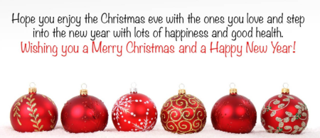 MERRY CHRISTMAS AND HAPPY NEW YEAR