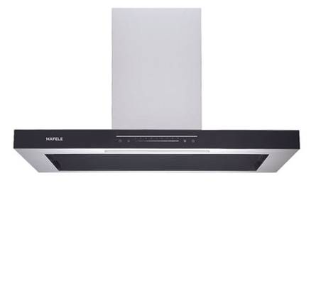 A black and silver cooker hood

AI-generated content may be incorrect.