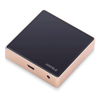 A black square device with a black screen

AI-generated content may be incorrect.