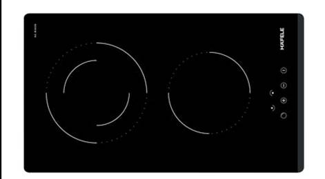 A black electric stove with two circles

AI-generated content may be incorrect.
